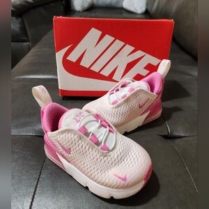 Nike Kids Sneakers Pink and White
